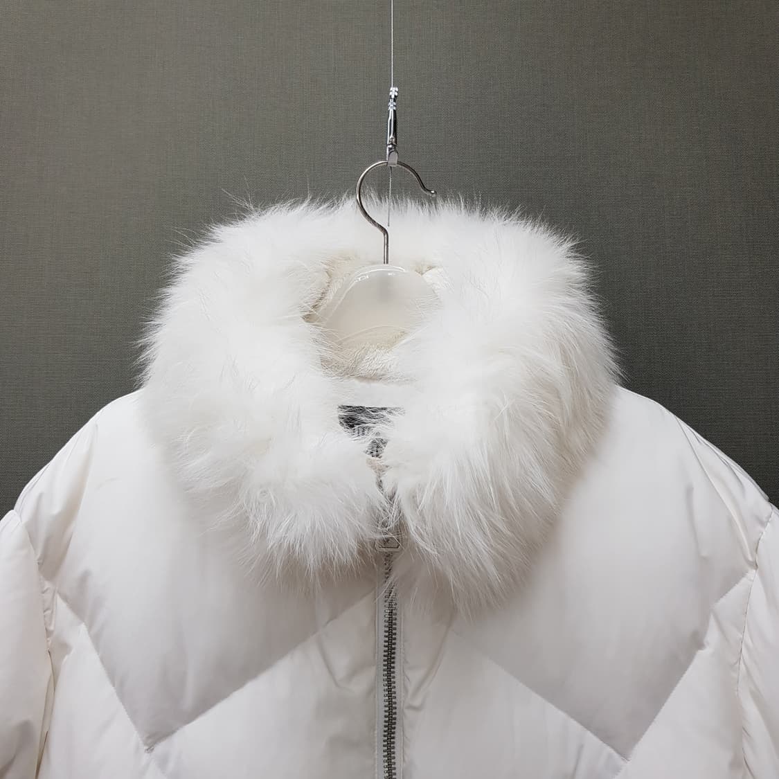 JUCY JUDY 2022 폭스 퍼 카라 덕다운 패딩  85사이즈 상품이미지3