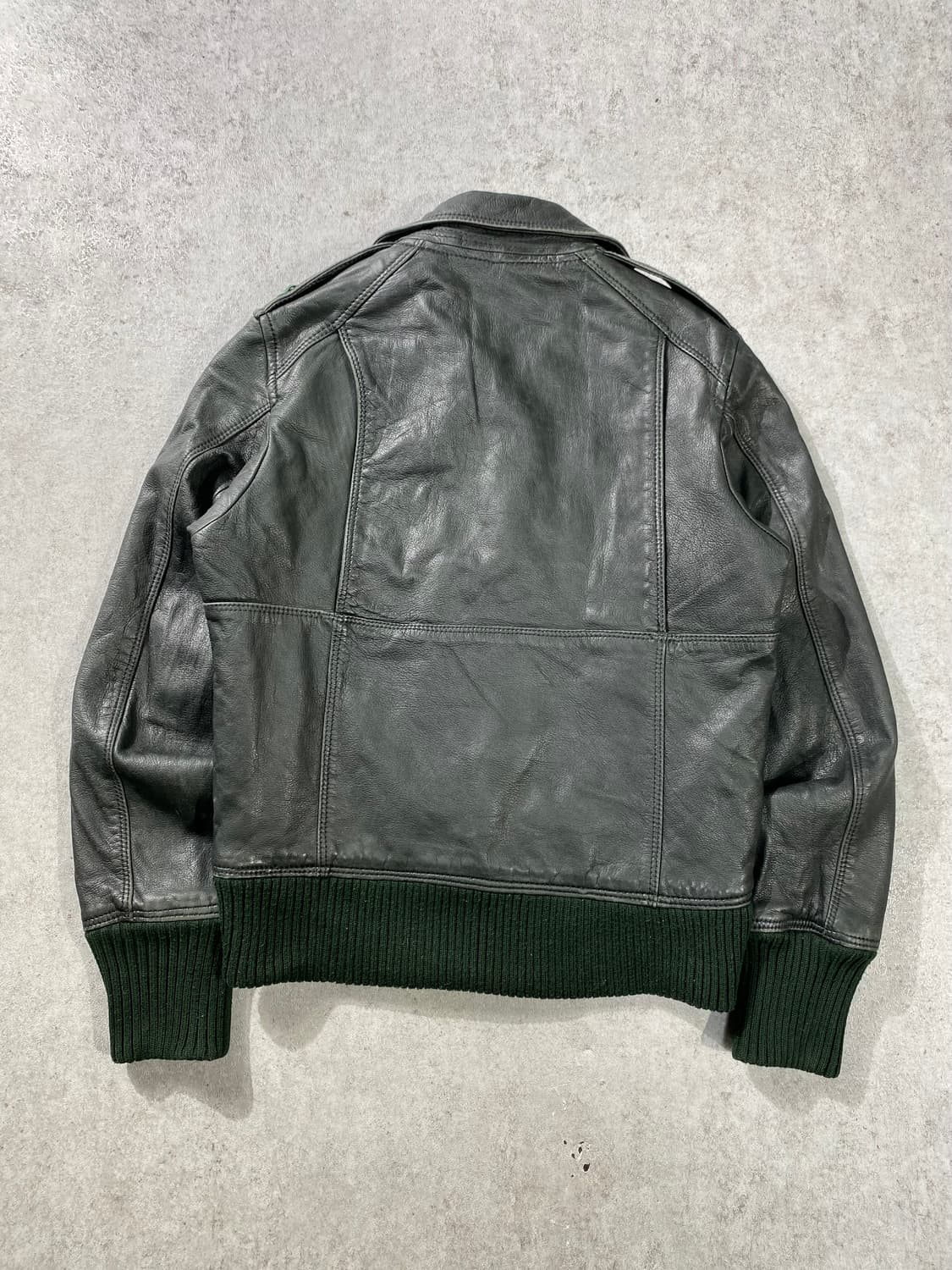 [S] Dritte 드리떼 고트스킨 투웨이 람포집업 레더자켓 상품이미지7