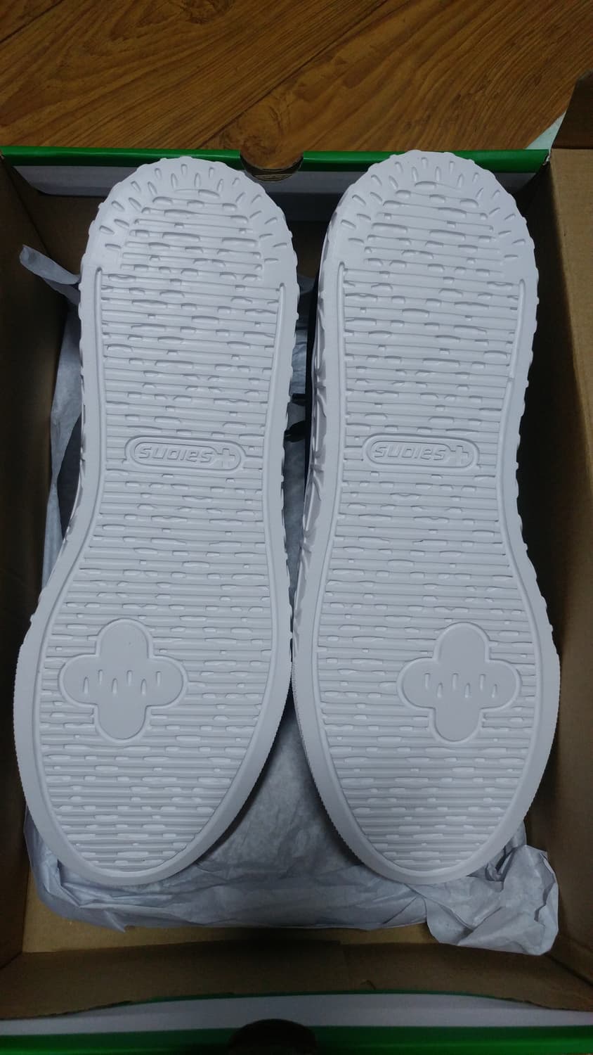 (새신발) 베네통 코트라이프 스니커즈 블랙 JB1F021BK 270mm 상품이미지6