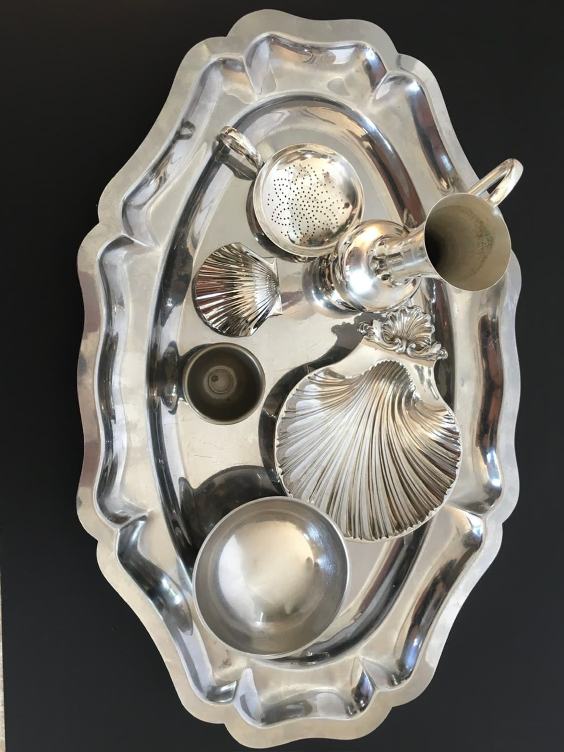 영국 빈티지 실버 Shell 필박스 상품이미지4