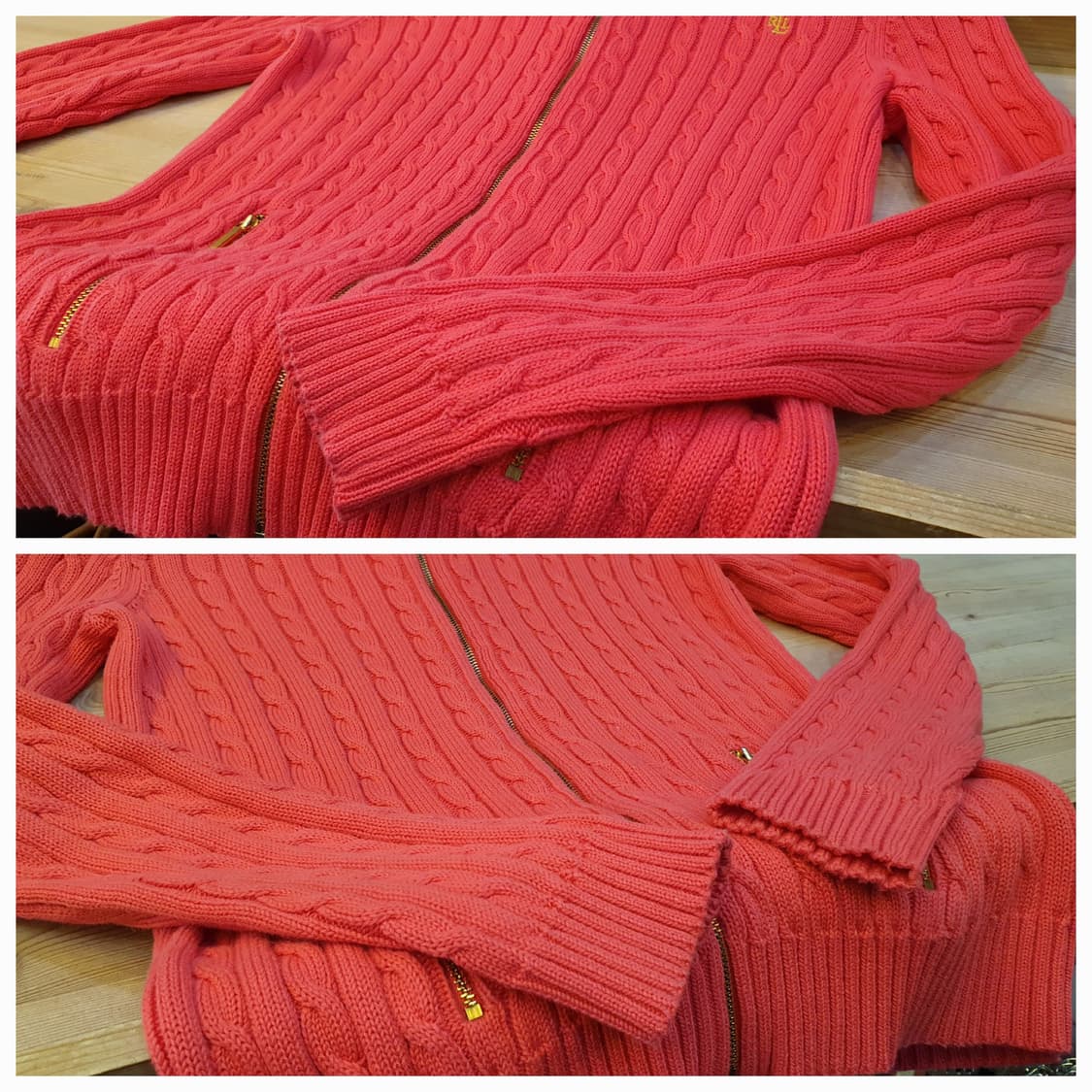 55.랄프로렌 케이블 집업니트 상품이미지5