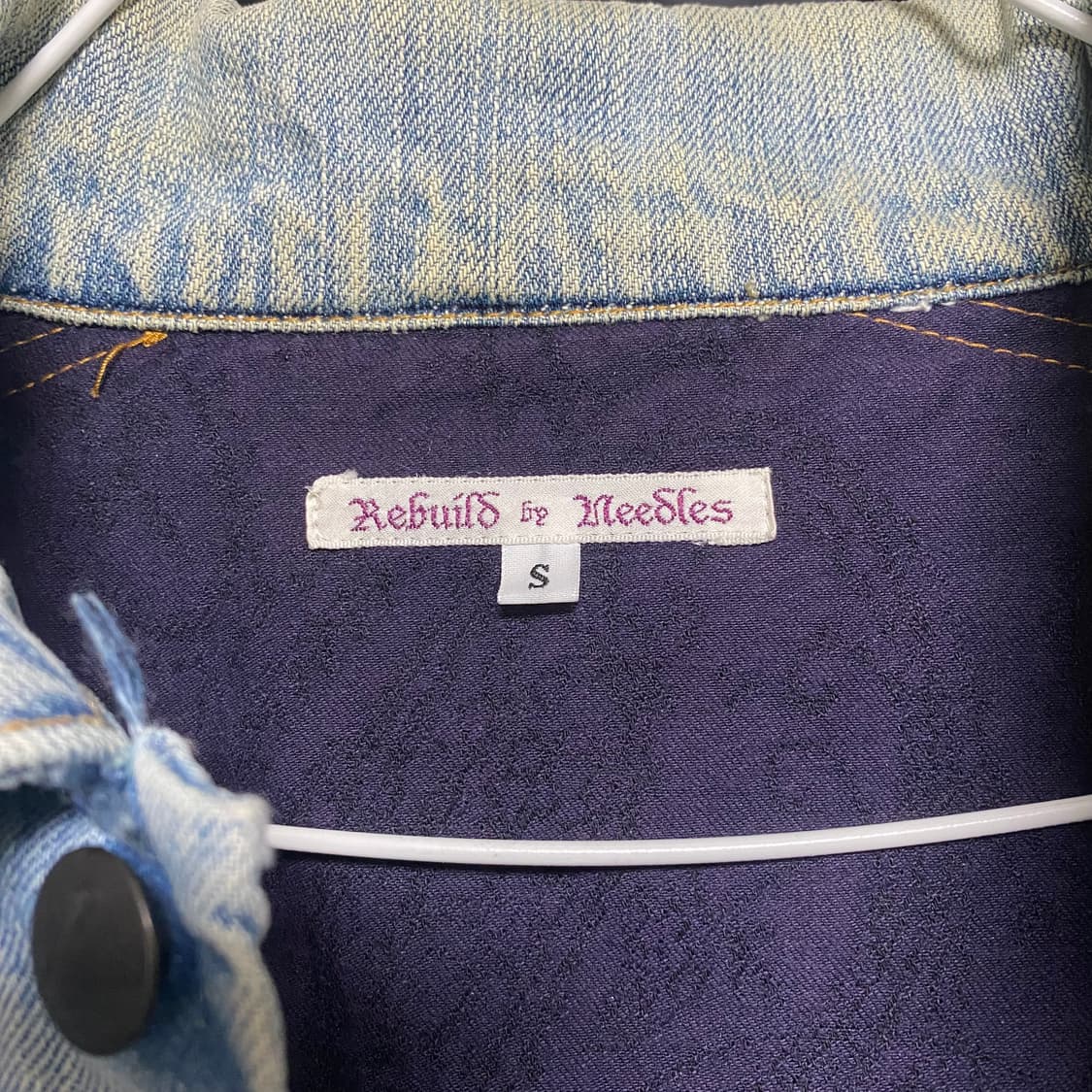 리빌드 바이 니들스 데님자켓 S 상품이미지4