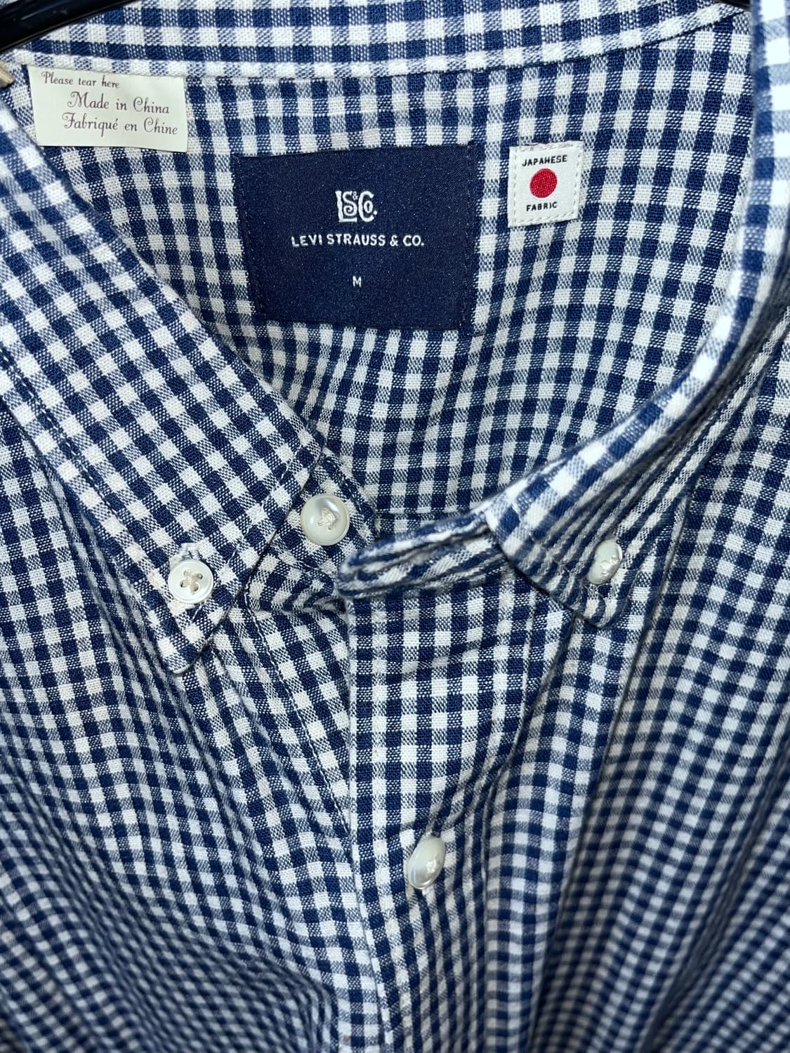 리바이스 블루탭 셔츠 상품이미지1