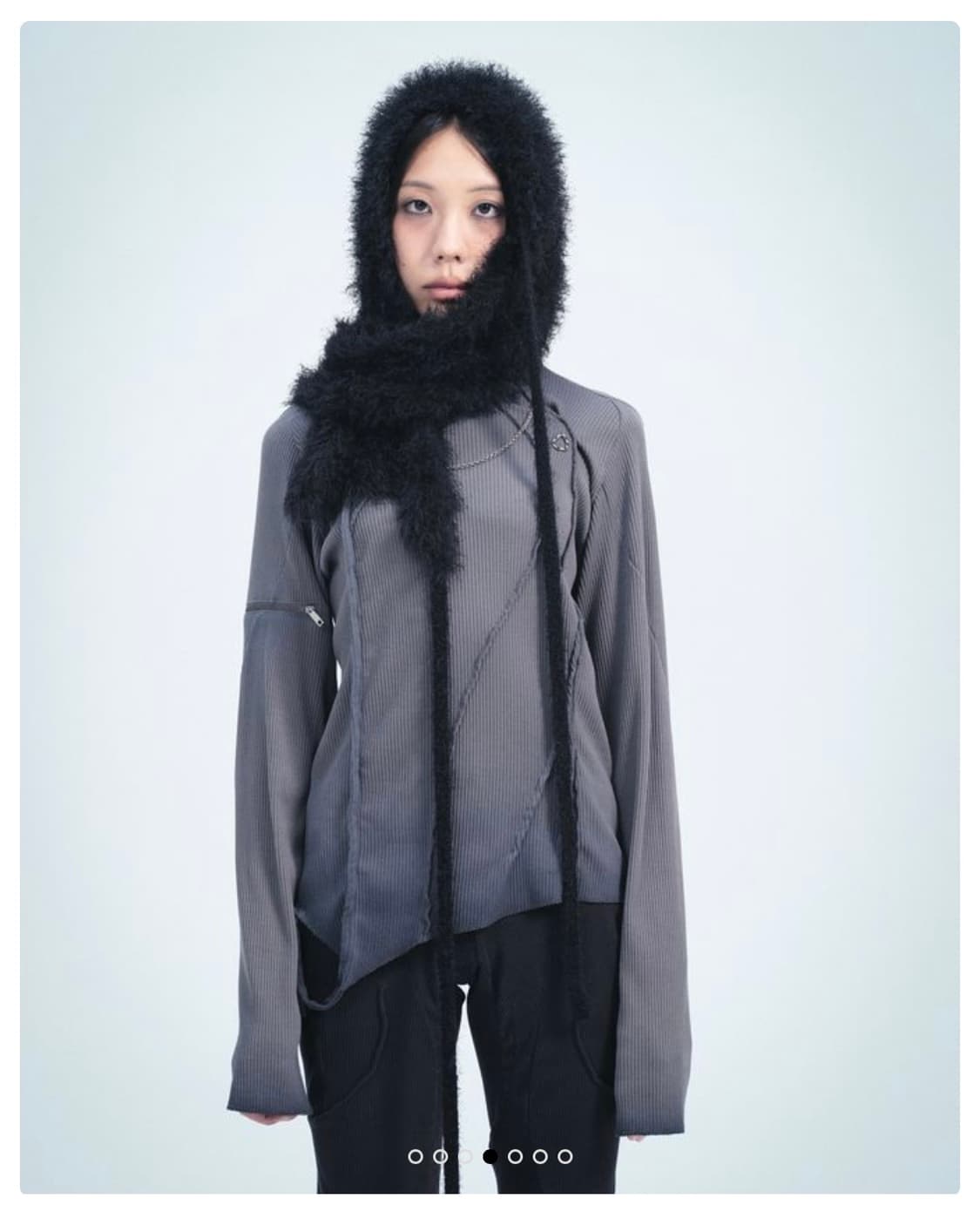 코스트퍼킬로 헤어리 퍼 머플러 휴머니티999 해칭룸 상품이미지7