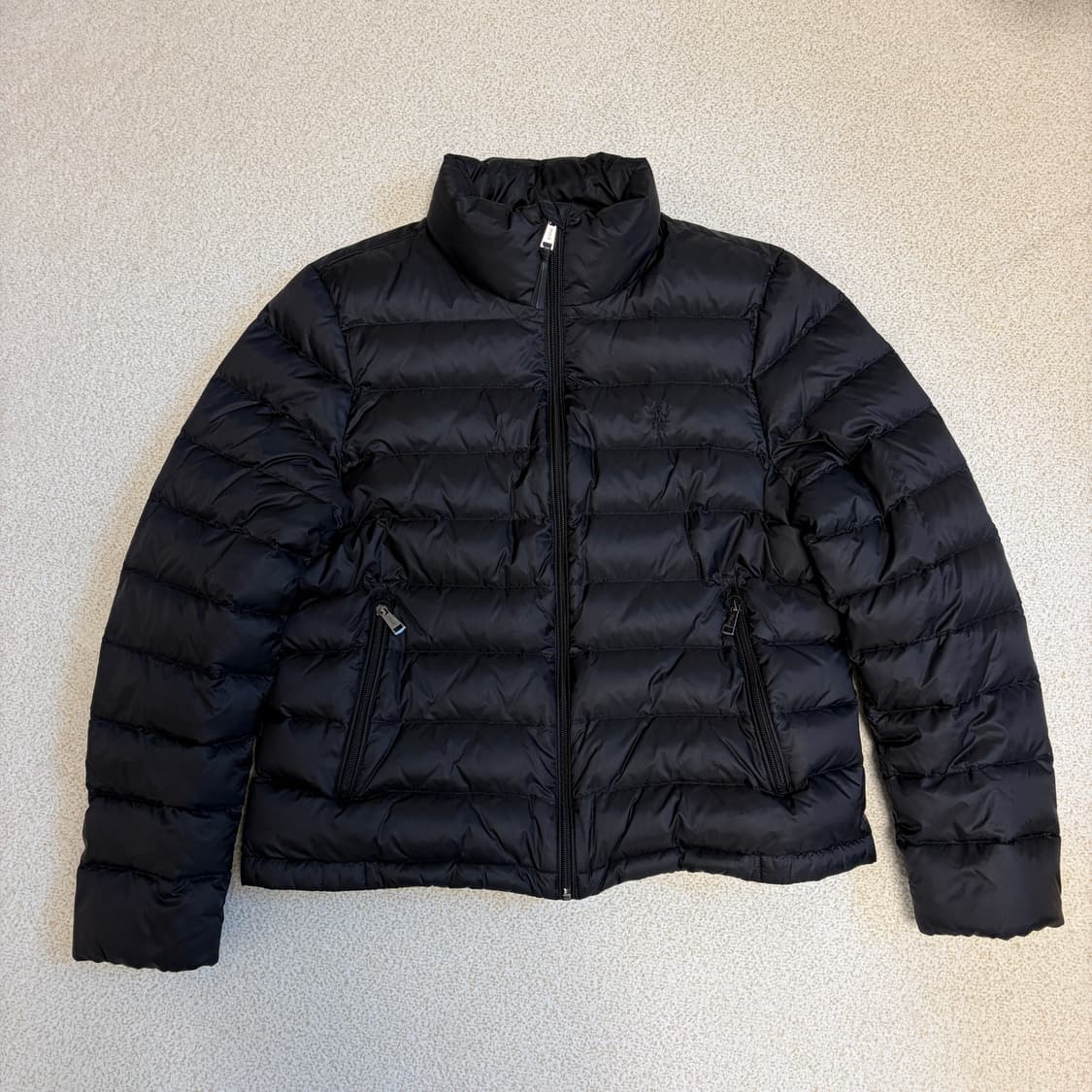 폴로 랄프로렌 덕다운 블랙 패딩 L 상품이미지1