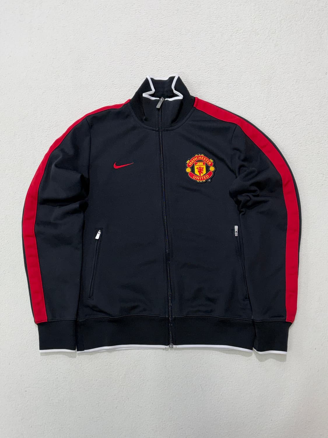나이키  맨체스터 유나이티드 맨유 축구 유니폼 검빨 져지 M 95 상품이미지1