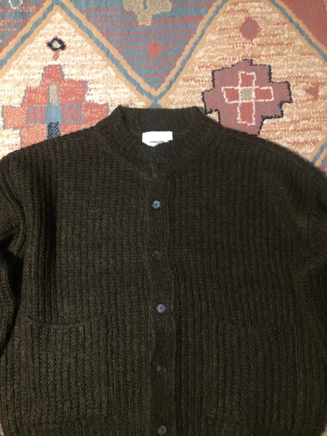 서피스에디션 모헤어 라운드 카디건 상품이미지2