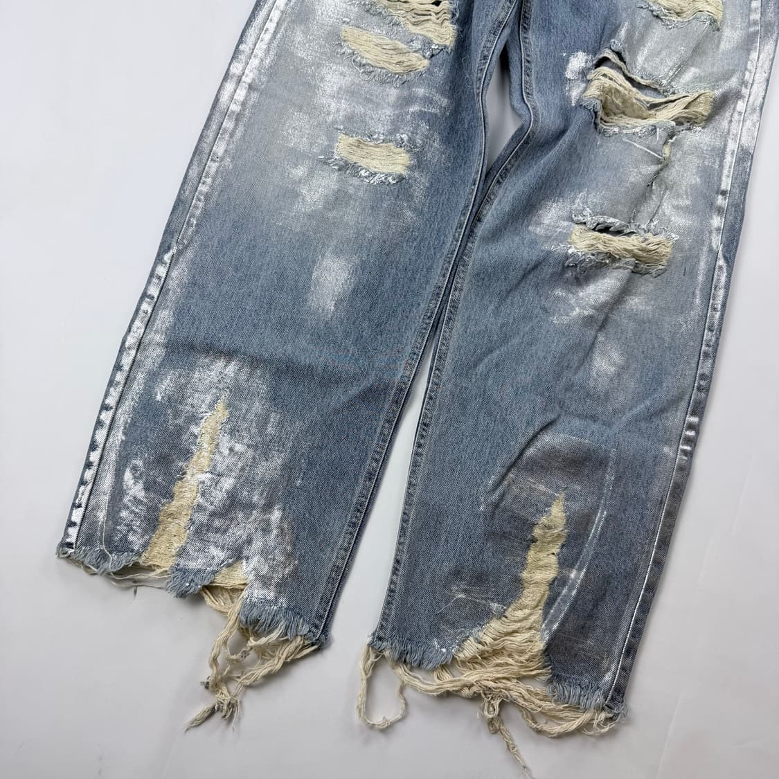 세릭 cerric SILVERY DESTROYED 데님팬츠 상품이미지4