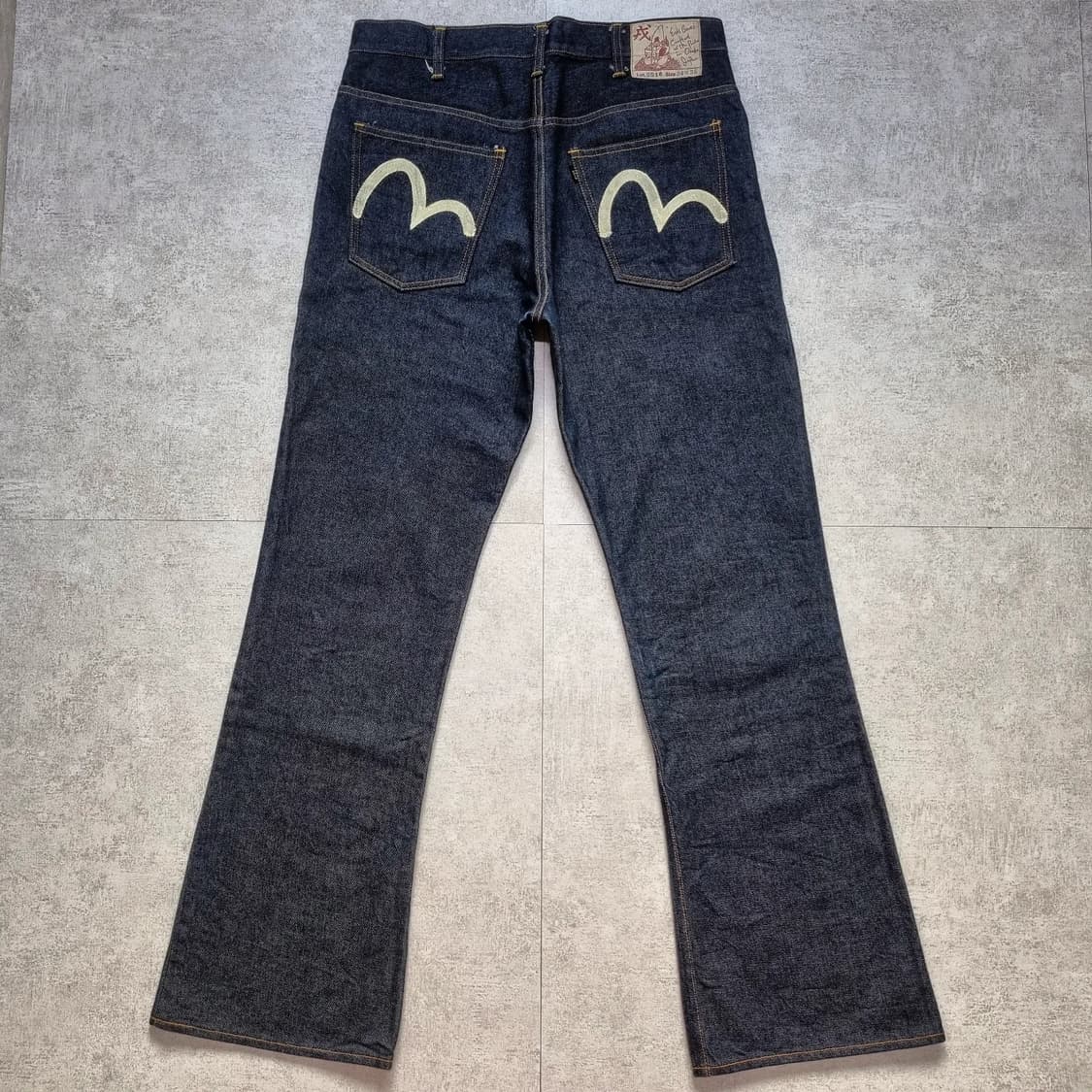 90s jpn Evis(u) 초기형 부츠컷 데드스탁 32/32 상품이미지6