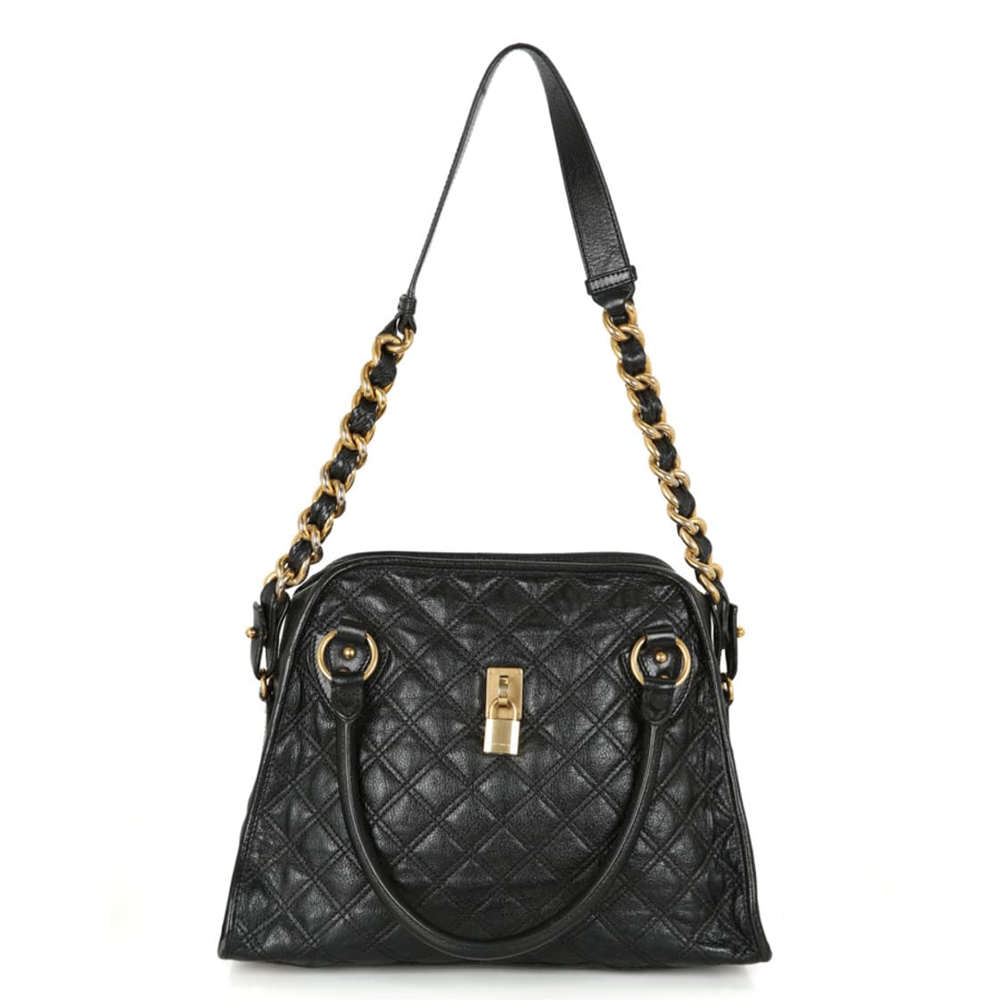 마크제이콥스 스탐백 퀼팅 블랙 금장 체인 숄더 상품이미지8