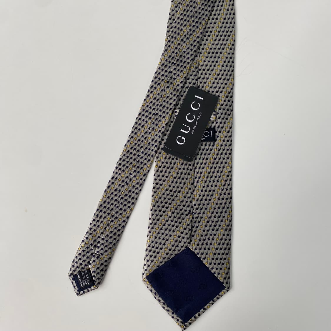 택부착 미사용품 구찌(GUCCI) 명품 정품 넥타이 상품이미지2