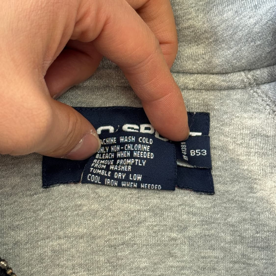 폴로스포츠 90s 나일론 후드 스윙톱 봄버 자켓 S 상품이미지7