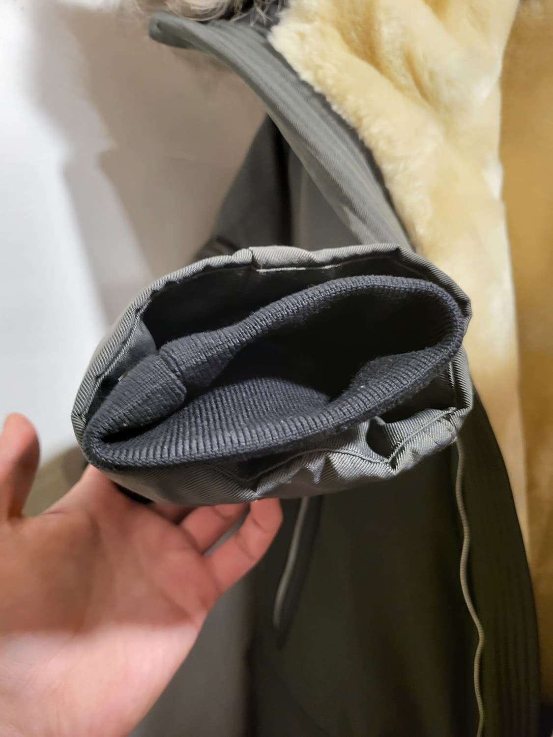 질스튜어트 폭스퍼 구스다운 롱패딩 상품이미지3