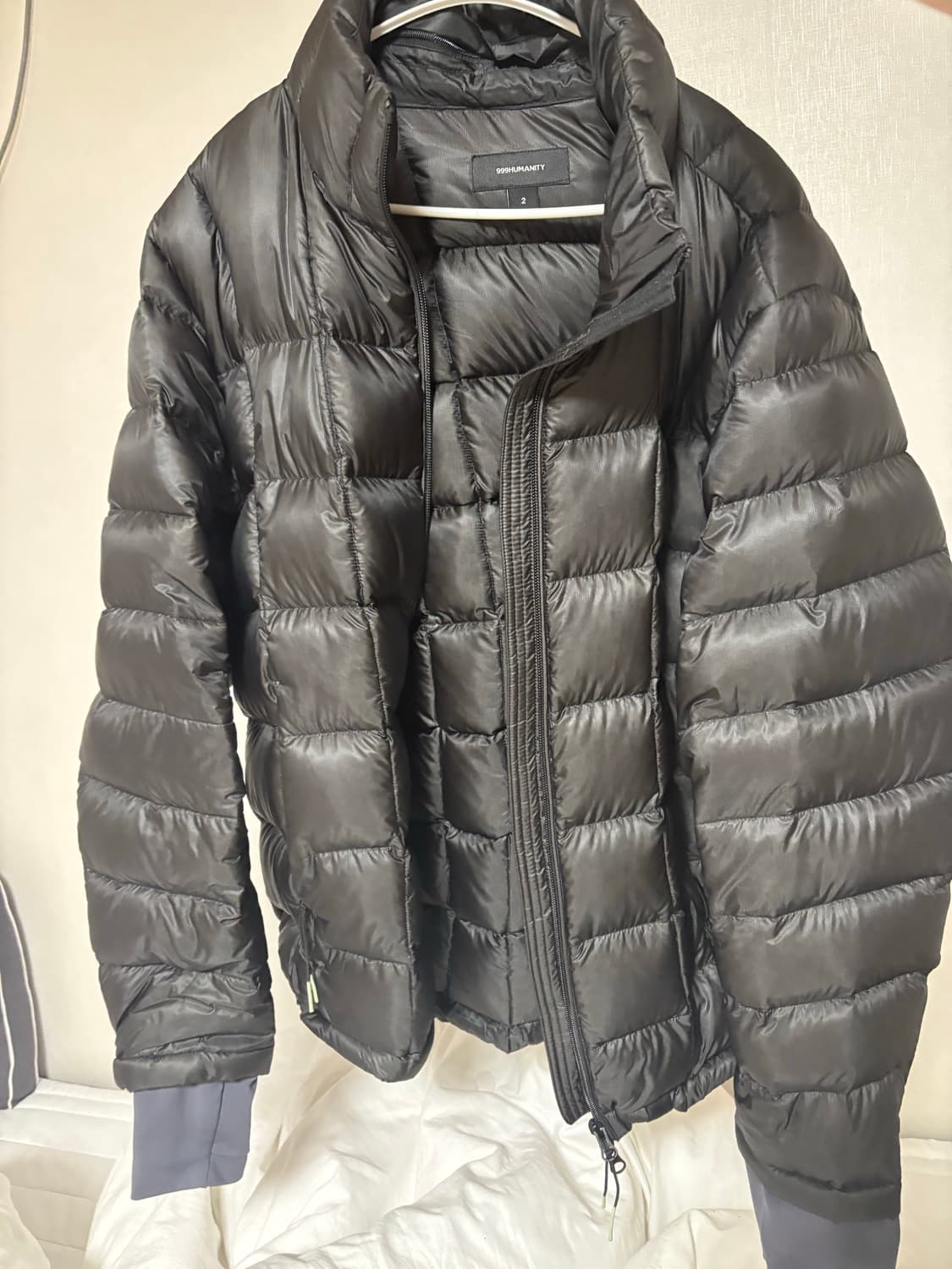 999휴머니티 패딩 푸퍼 2 블랙 상품이미지1