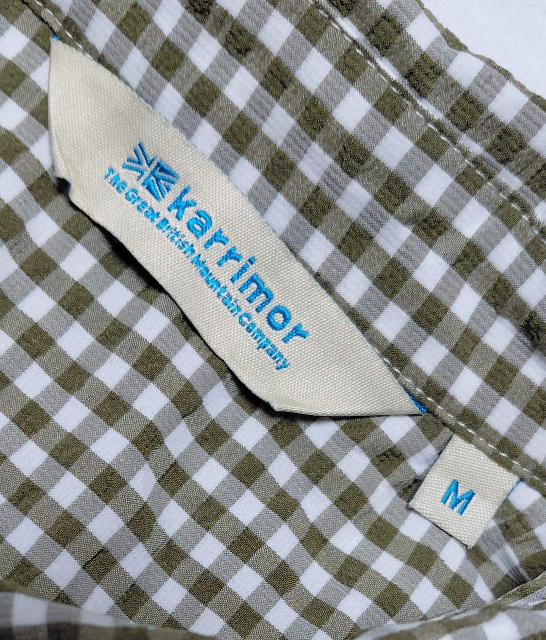 [여성/M] 카리머(Karrimor) 일본라인 베니 깅엄 체크 반팔 셔츠 상품이미지5