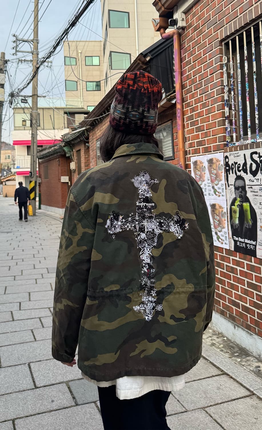 Palace 패턴 니트 비니 상품이미지6