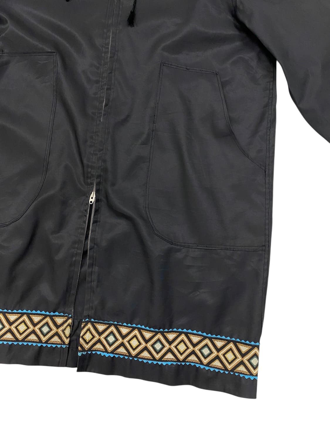 6-70's 에스닉 패턴 후드 파카 상품이미지5