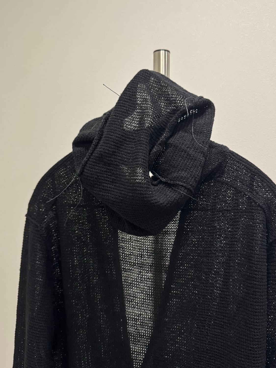 Maurizio Amadei (M.A+) 리버시블 메쉬 후디드 가디건 상품이미지7