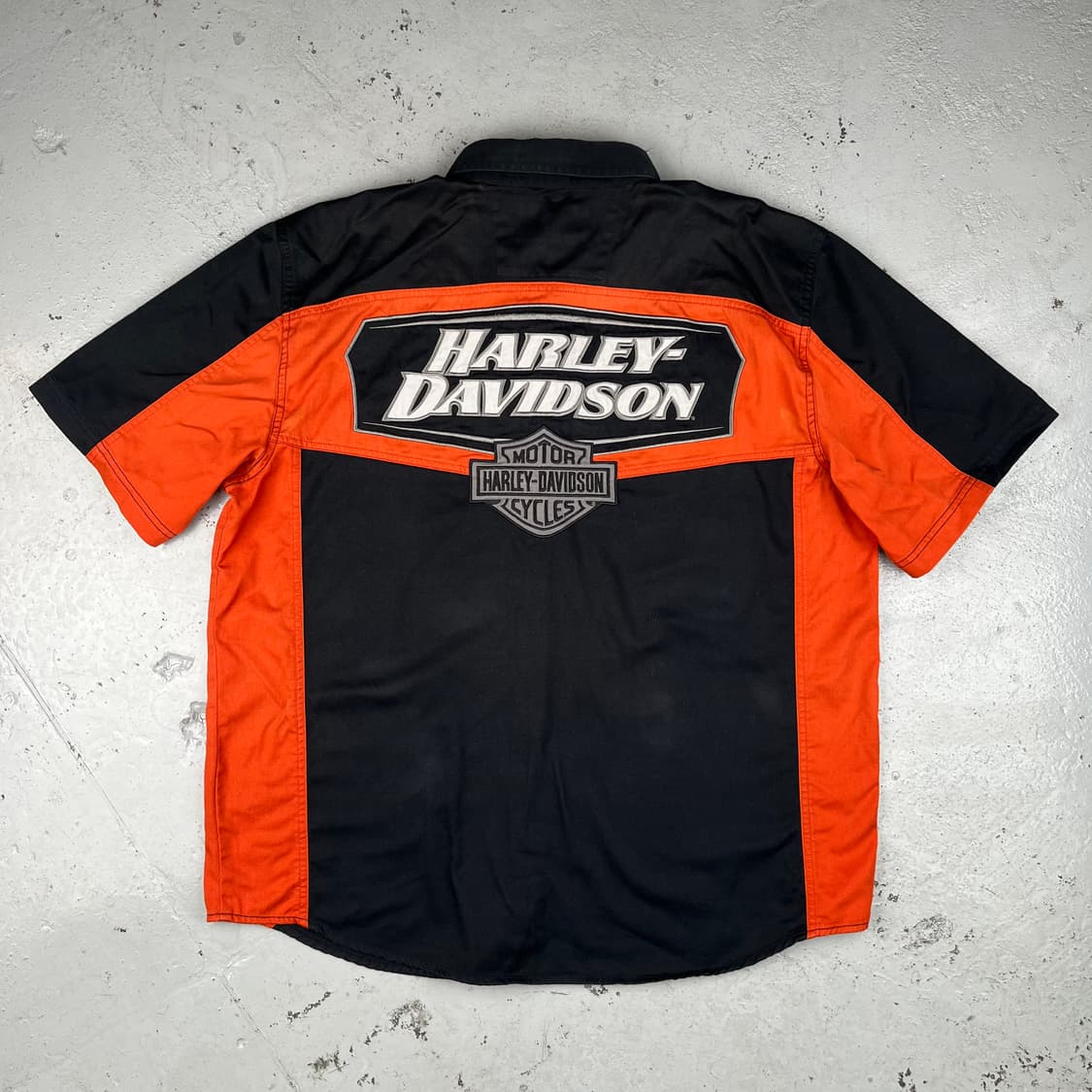 할리데이비슨 스펠아웃 반팔 모토셔츠 상품이미지4