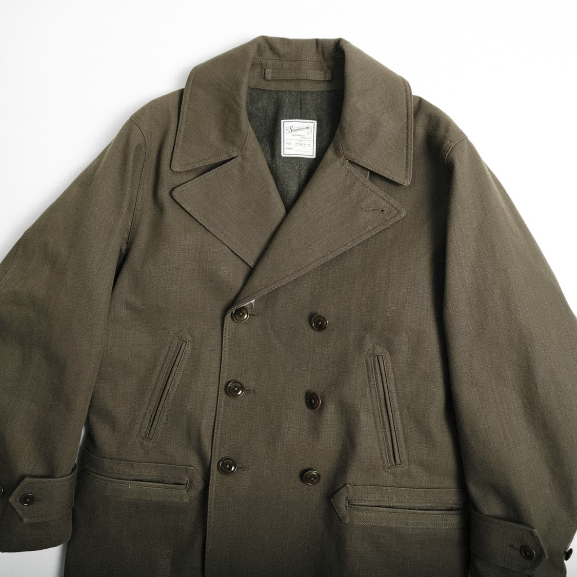 사운드맨 로열 네이비 리퍼 자켓 38사이즈 soundman 상품이미지5