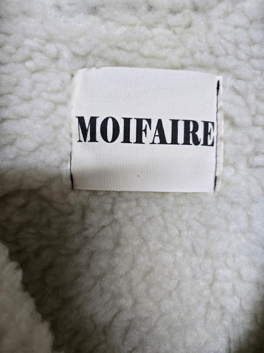 MOIFAIRE 리본 포인트 무스탕 자켓FREE 상품이미지6