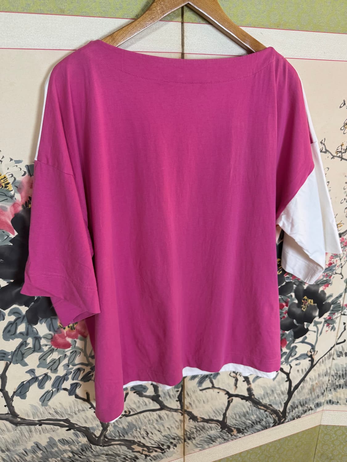 마르니 유니클로 u넥 반팔 티셔츠 (pink) 상품이미지5