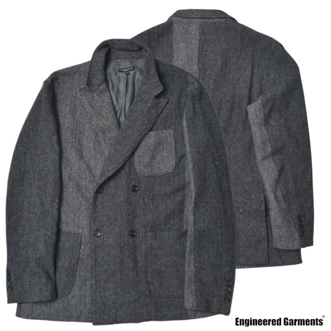 엔지니어드가먼츠 헤링본 울 자켓 M N1224 상품이미지1