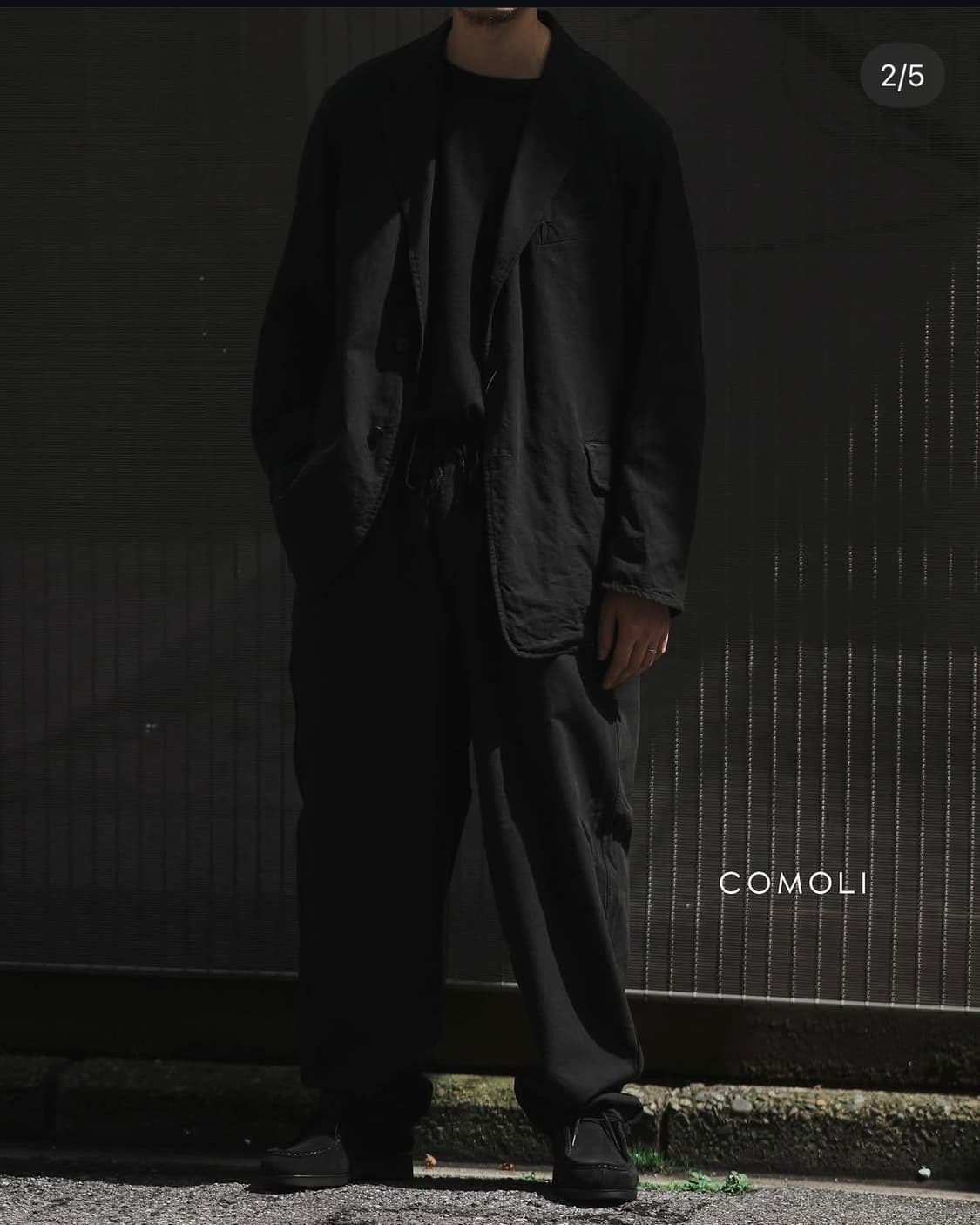 [2] 26SS 코모리 코튼덕 셋업 새상품 상품이미지2