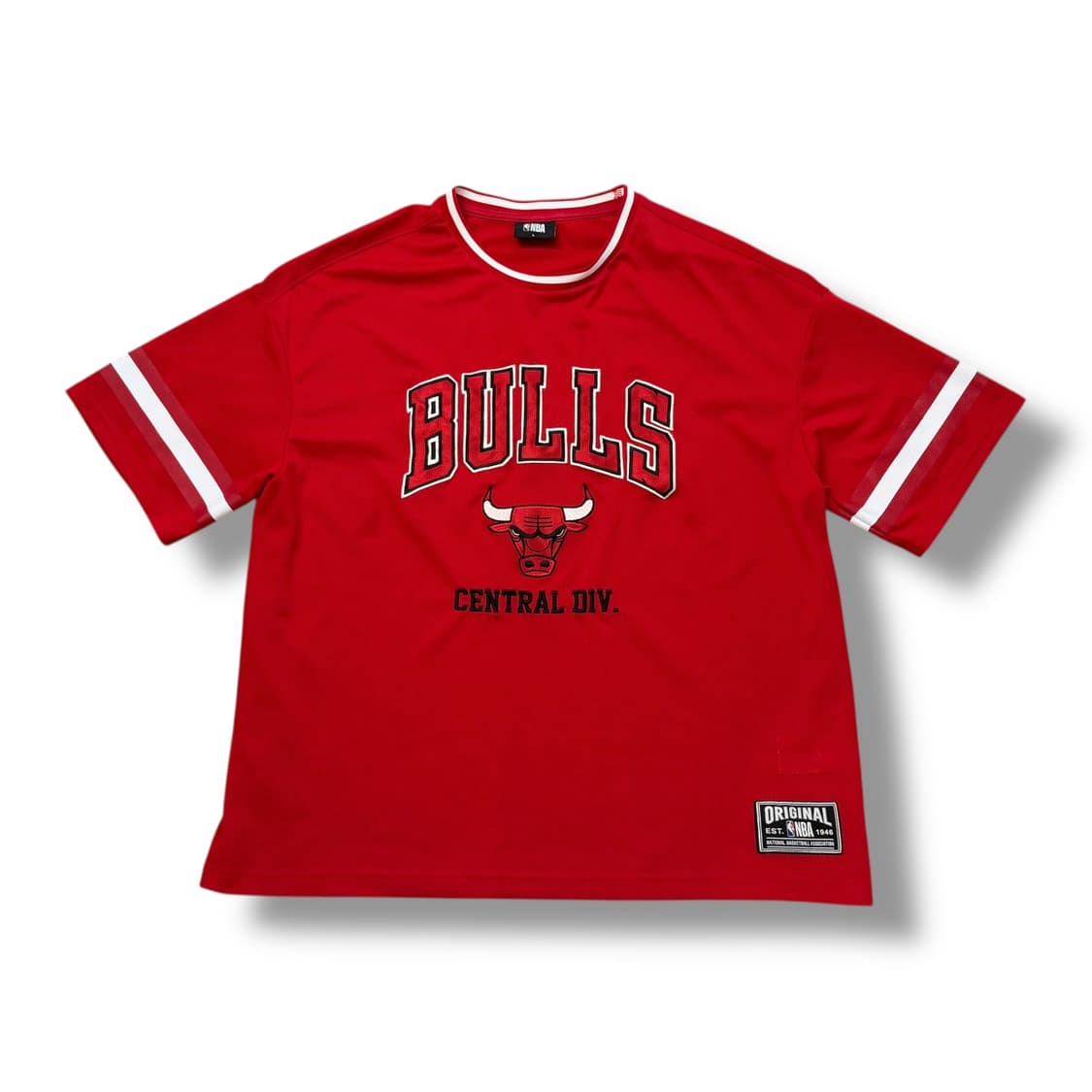 NBA 시카고 불스 팀 로고 반팔 티셔츠 상품이미지2