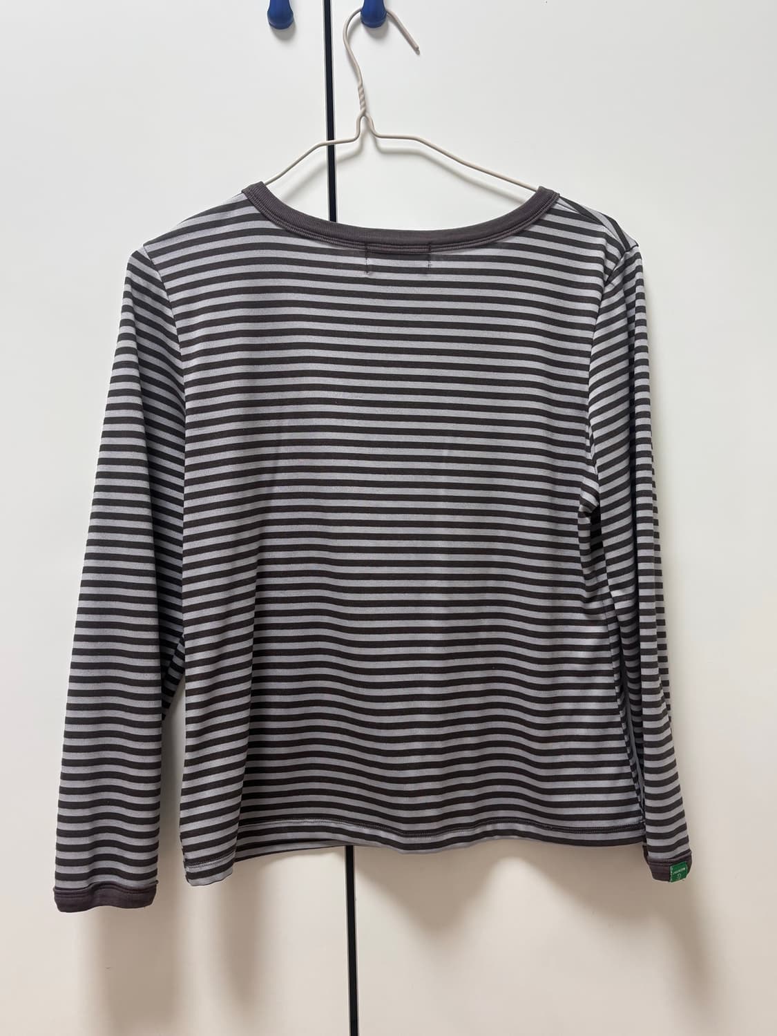 Nocontent shoulder snap T brown  상품이미지3