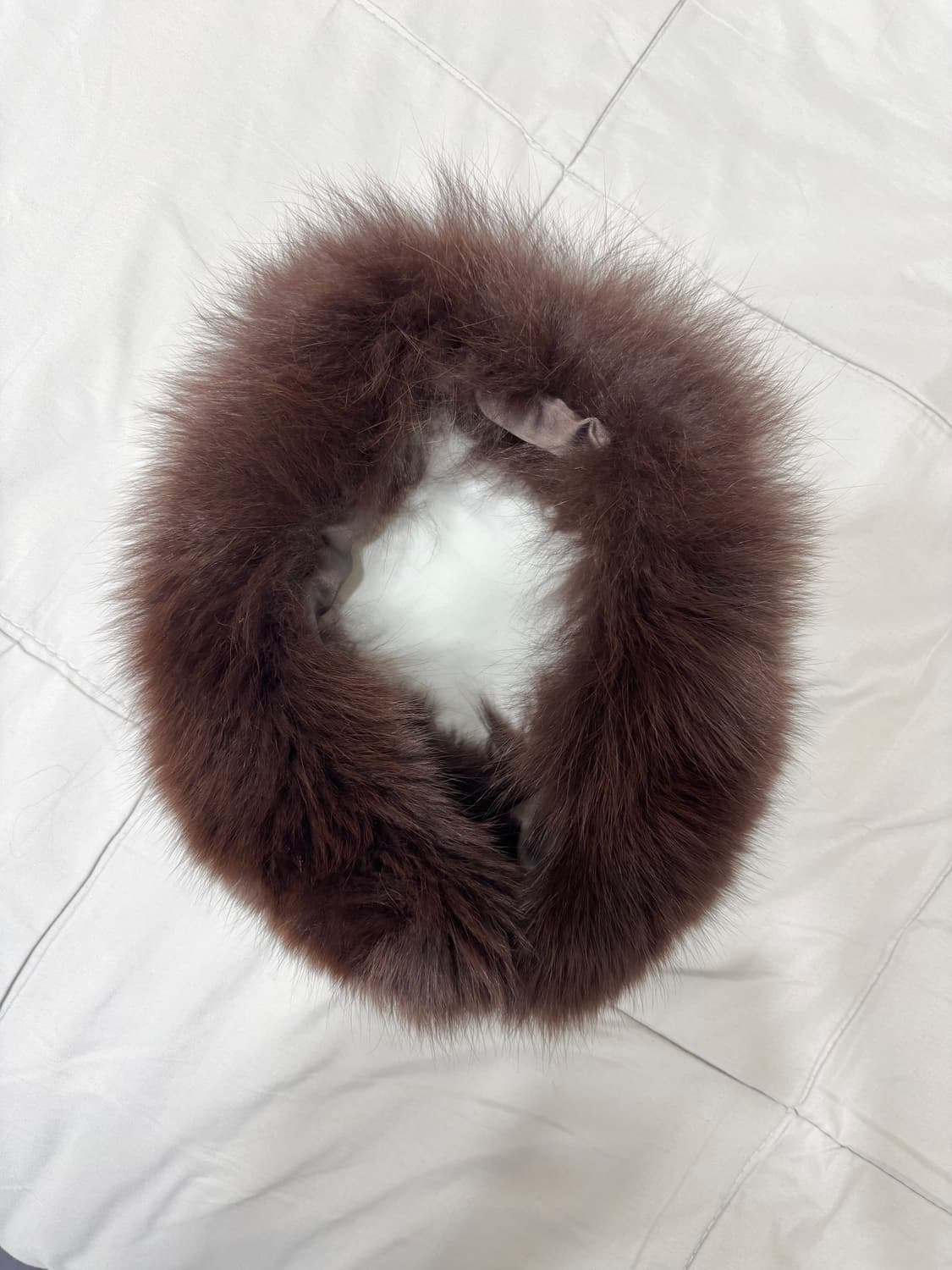 천연 폭스퍼 워머 자석형/모피 목도리/새거수준 상품이미지2