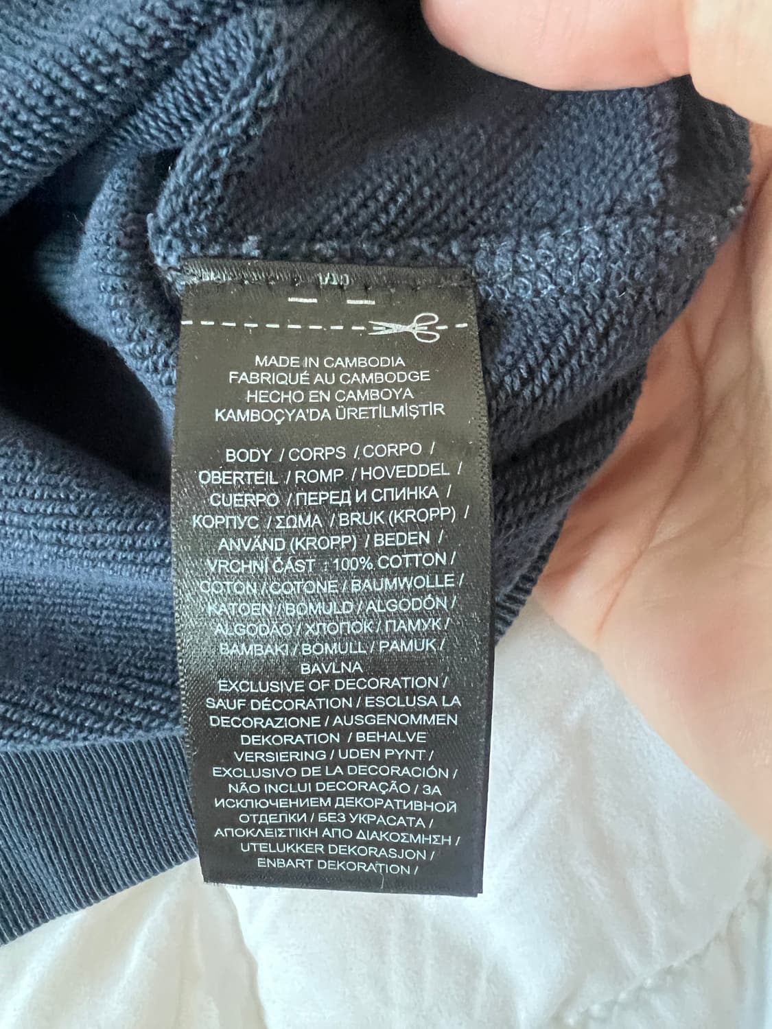 더블알엘 RRL 가먼트다잉 스웻셔츠 XL 국내매장구매 맨투맨 상품이미지4