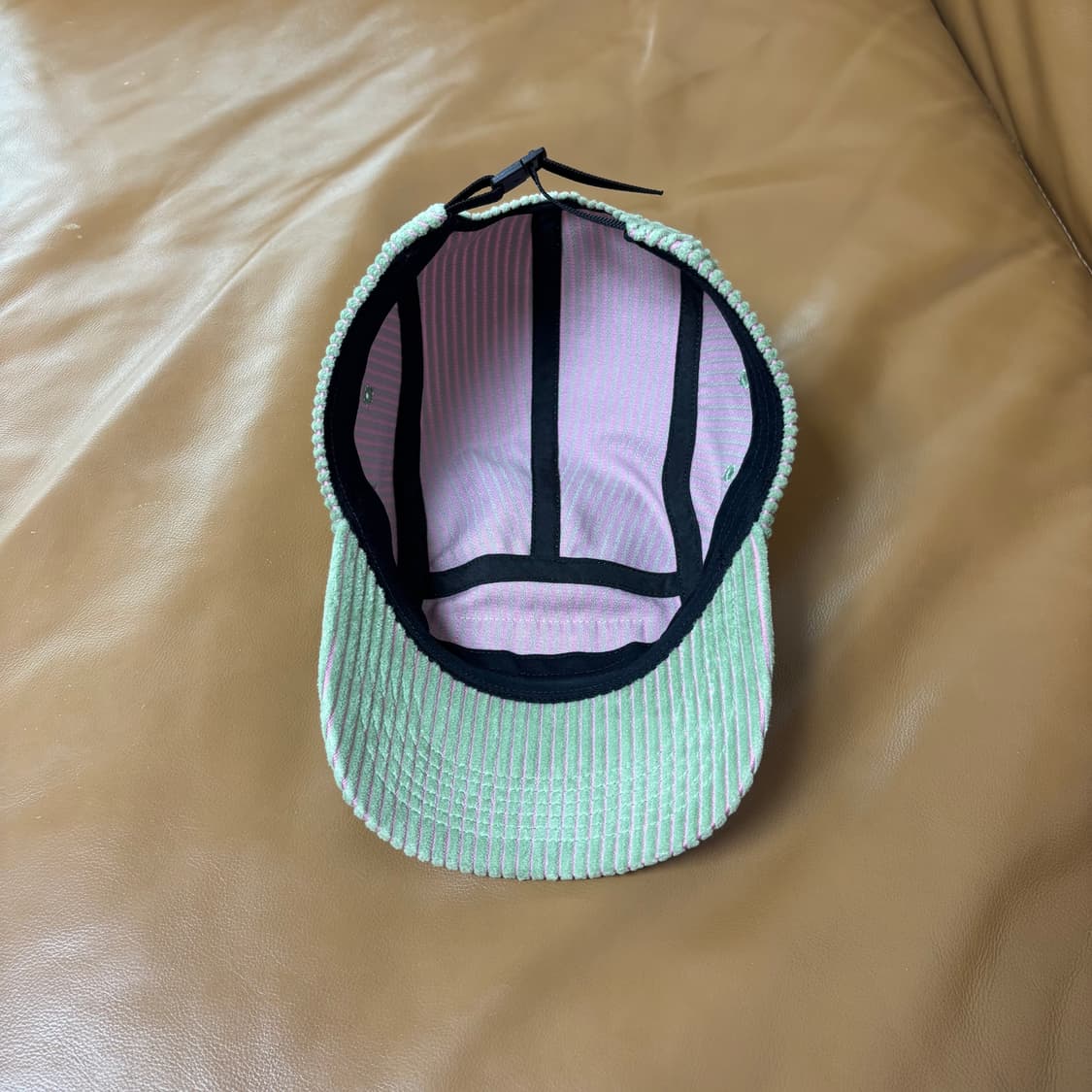 슈프림 캠프캡 모자 박스로고 23ss 코듀로이 투톤 그린 상품이미지7