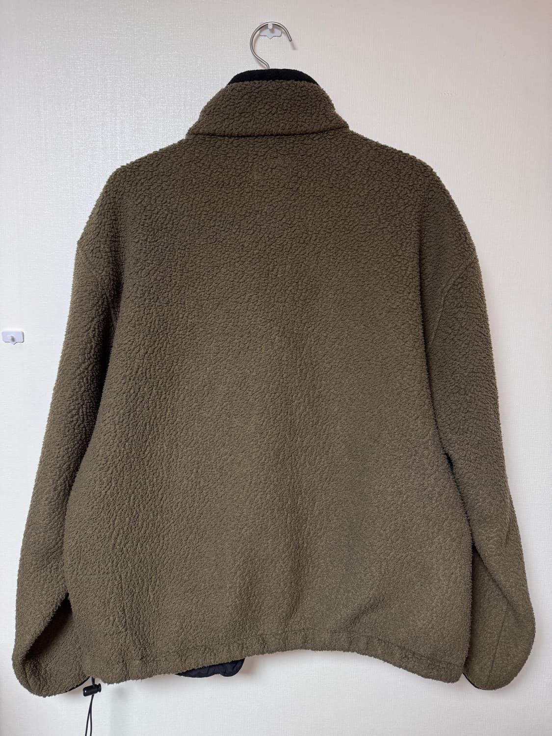 카키스 쉐르파 하프 집 풀오버 브라운 L 상품이미지2