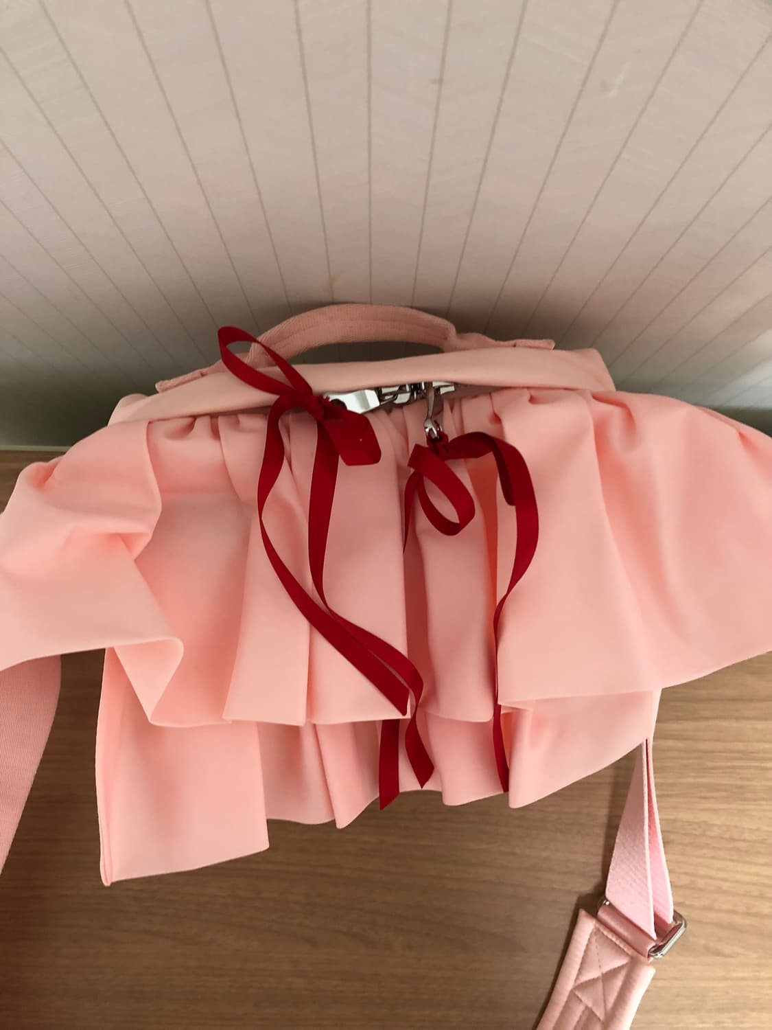 시몬로샤 러플 리본 가방 상품이미지1