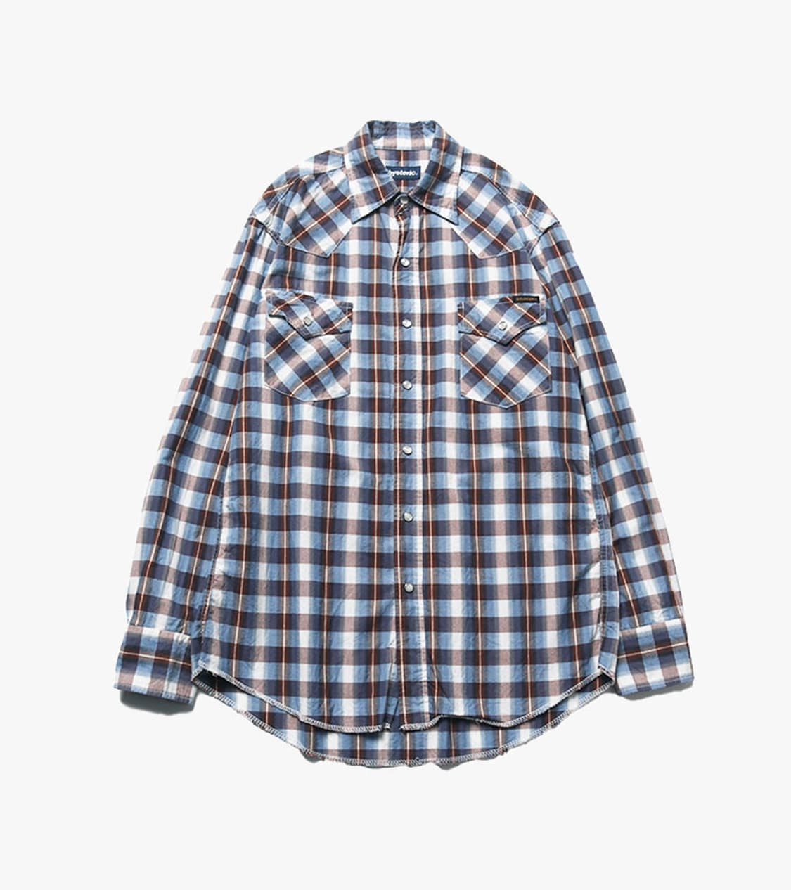 HYSTERIC GLAMOUR - CHECK WESTERN SHIRT 상품이미지1