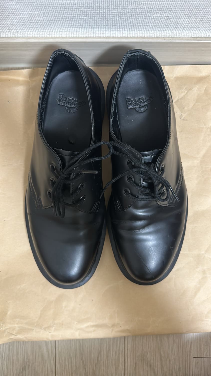 닥터마틴 1461 모노 블랙 uk6 (250~255) 상품이미지3