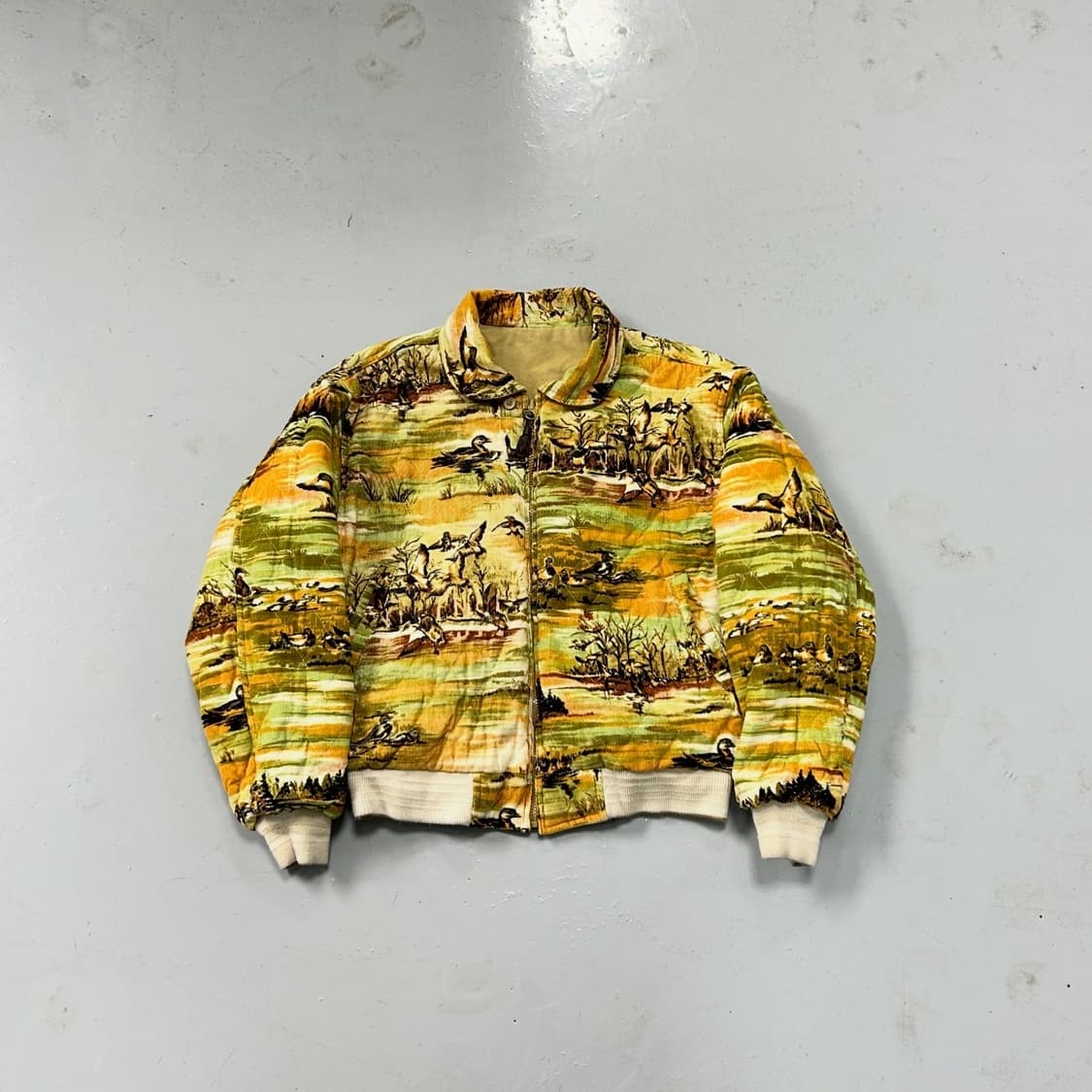 90s SUDBURY 리버시블 퀄팅 봄버자켓  상품이미지1