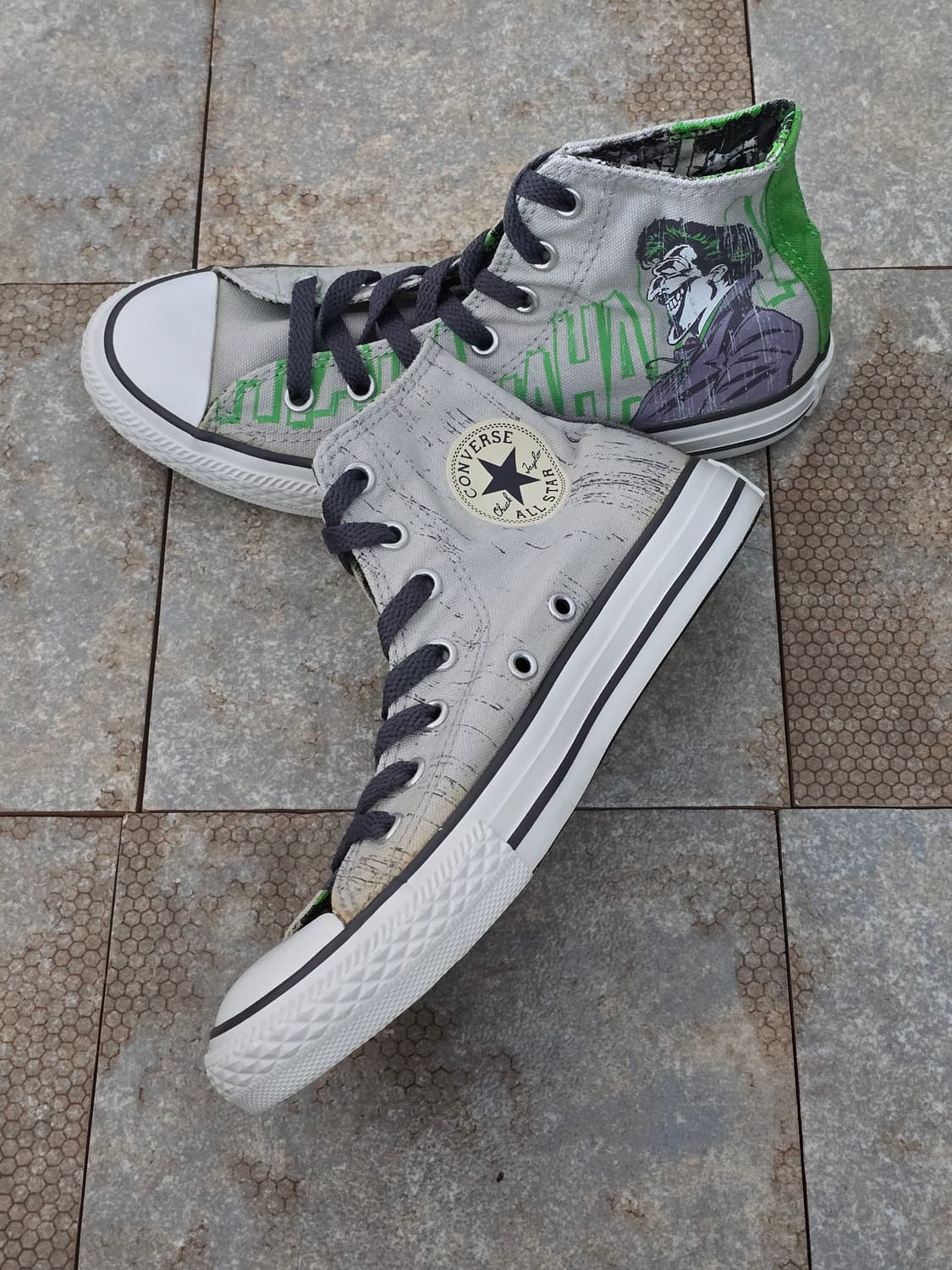 (220)컨버스 dc 코믹스 척테일러 올스타 하이 조커 상품이미지5