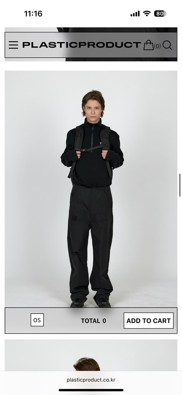 플라스틱 프로덕트 백팩 MPa MISSION UNIT PACK 새상품 상품이미지3