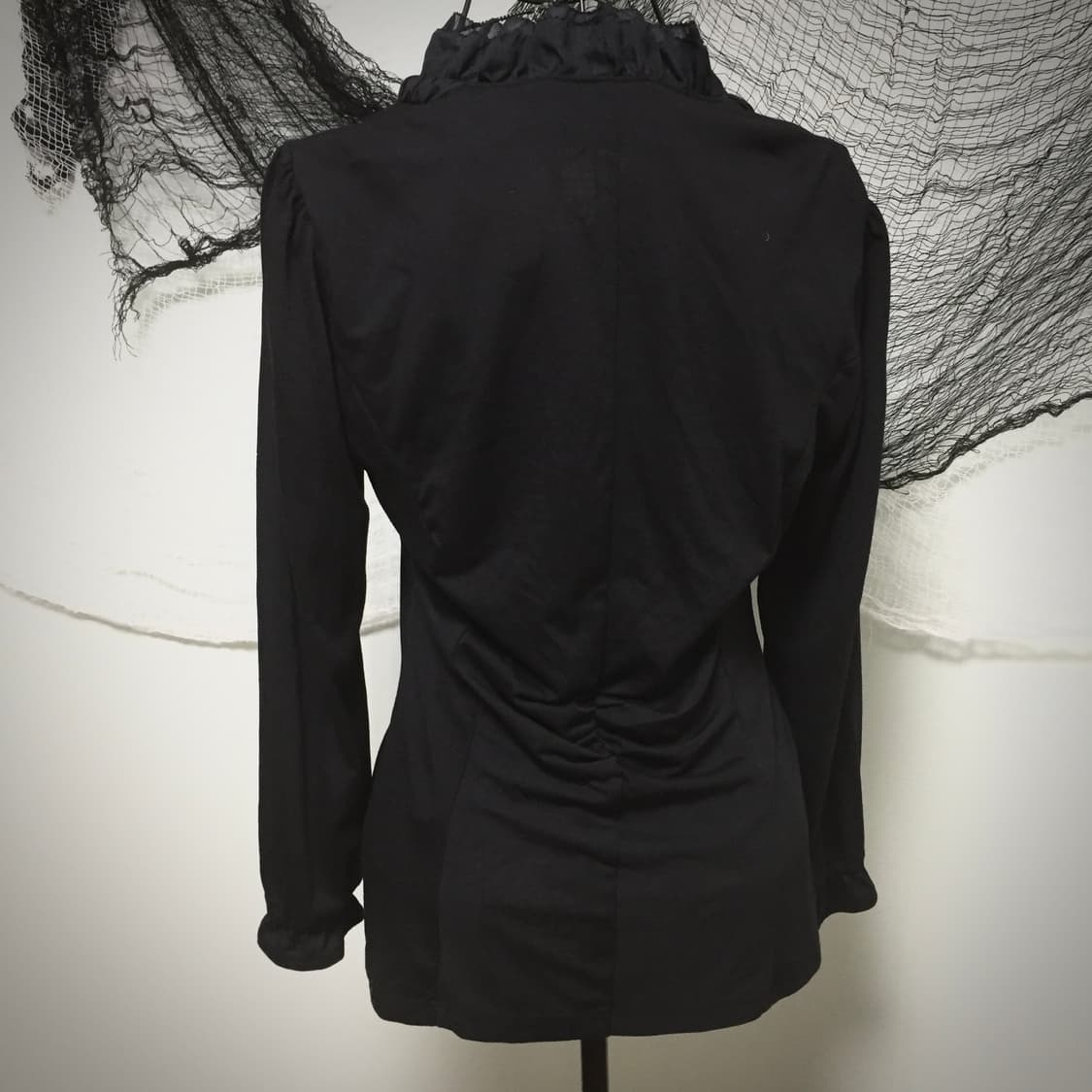 Bon Sens goth frill lace detail cardigan 상품이미지6