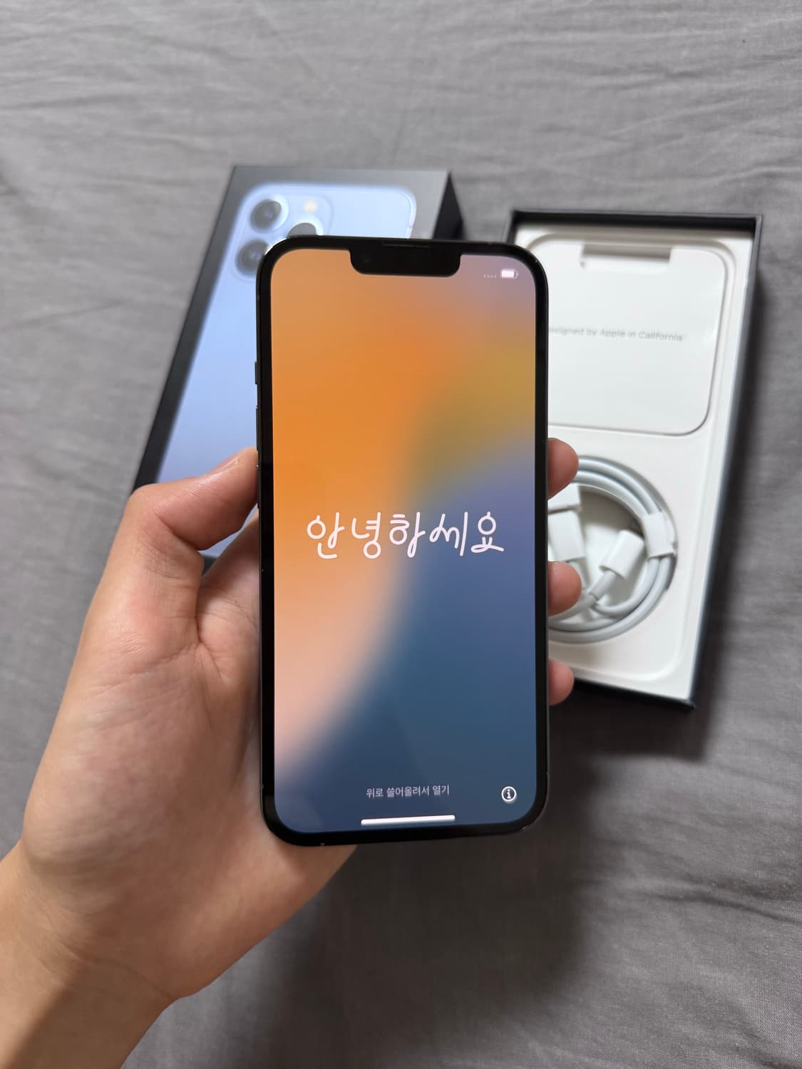 (SS급/풀박스) 아이폰 13 프로 256GB 시에라 블루 상품이미지2