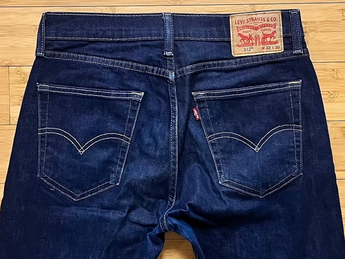 리바이스 512 데님팬츠 W32 L30 상품이미지4