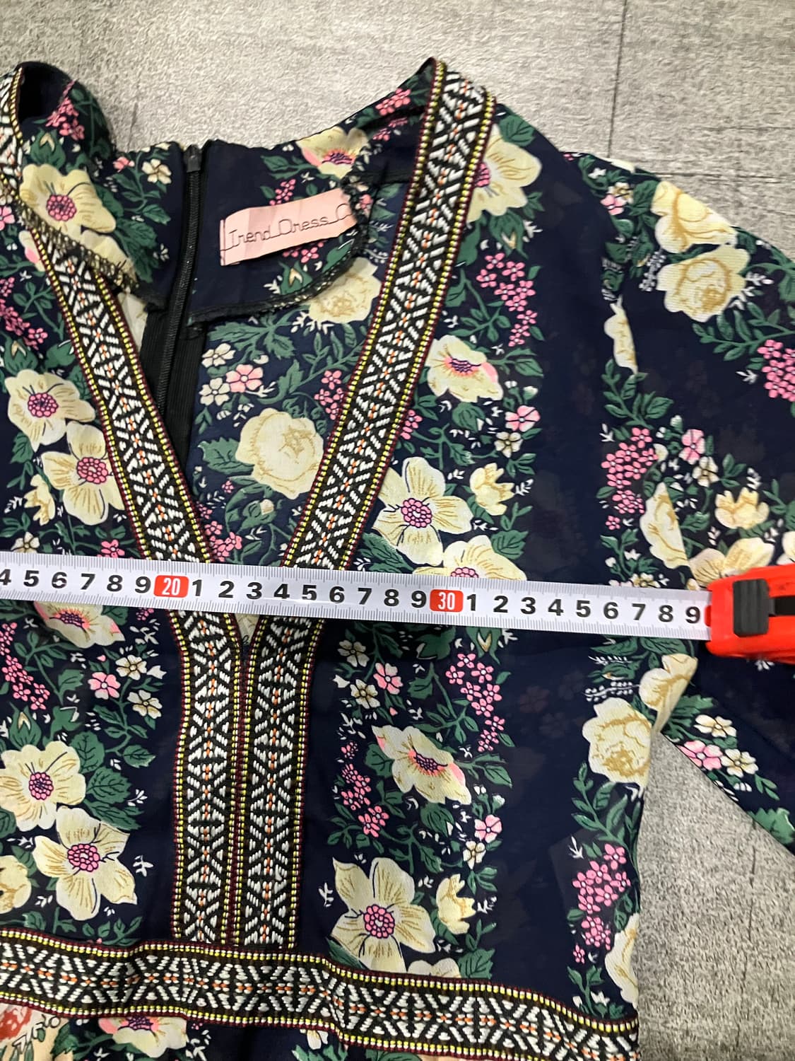 일본빈티지 Tnenddness 오리엔탈보헤미안 바캉스원피스 상품이미지2