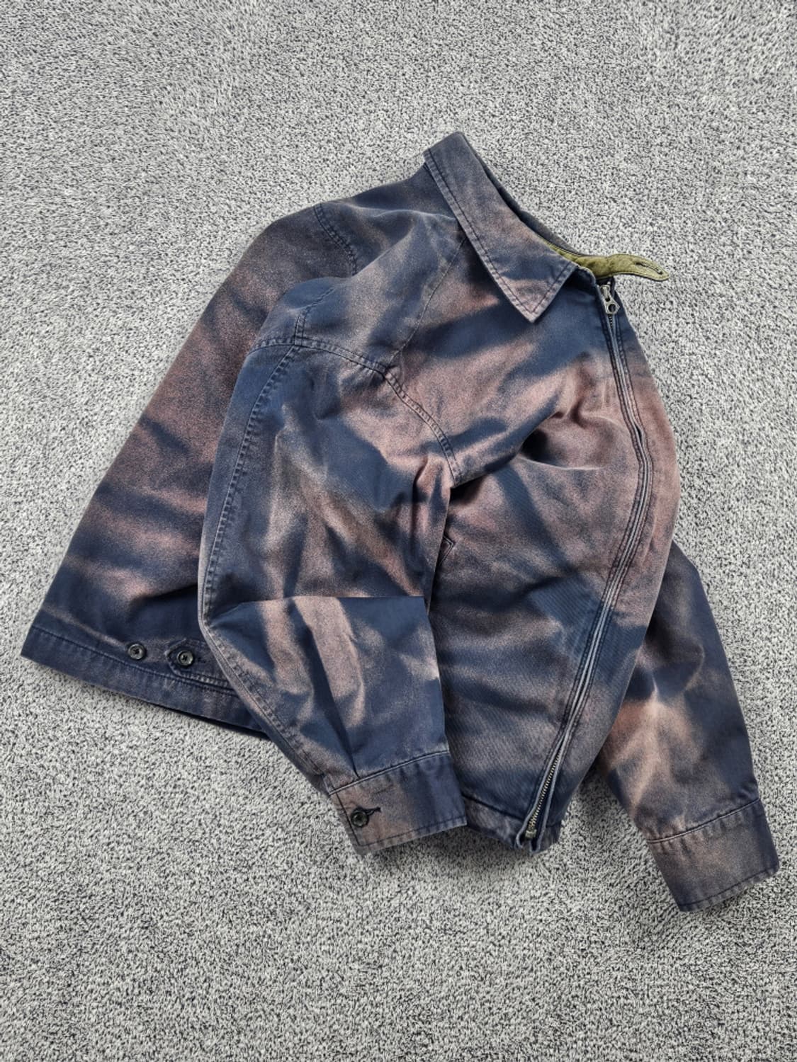 폴로랄프로렌 다잉 워시드 커스텀 블루종 자켓 ( L ) / 10082 상품이미지4