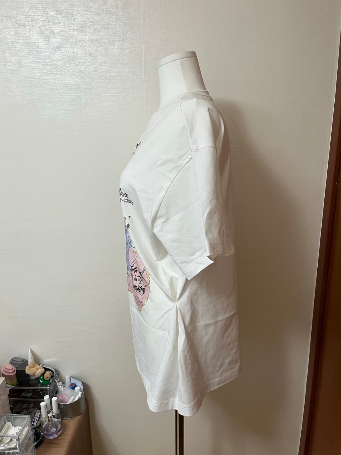 Rabbit Ruched Top / WHITE 상품이미지2