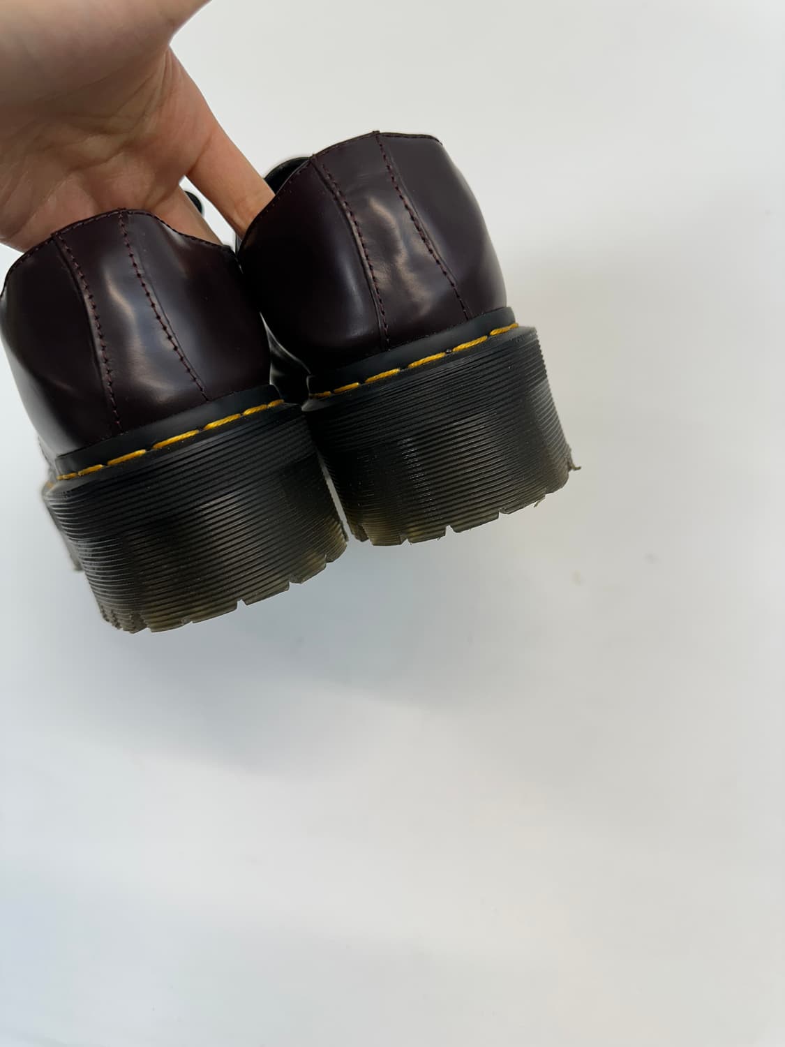 닥터마틴 1461 쿼드 버건디 상품이미지6