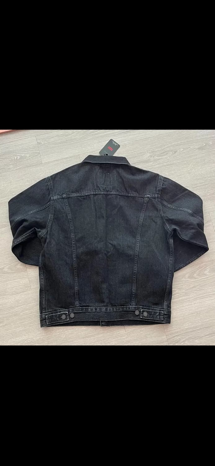 (새상품) 리바이스 3세대 블랙 트러커 프리미엄 라인 데님 자켓 상품이미지5