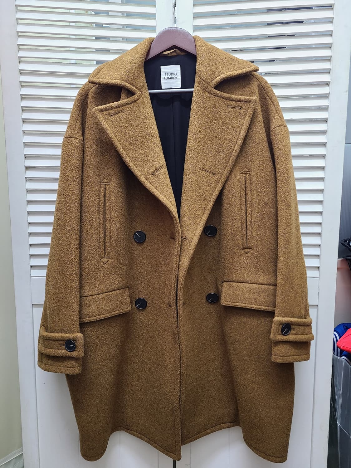 스튜디오 톰보이 울 코트 상품이미지1