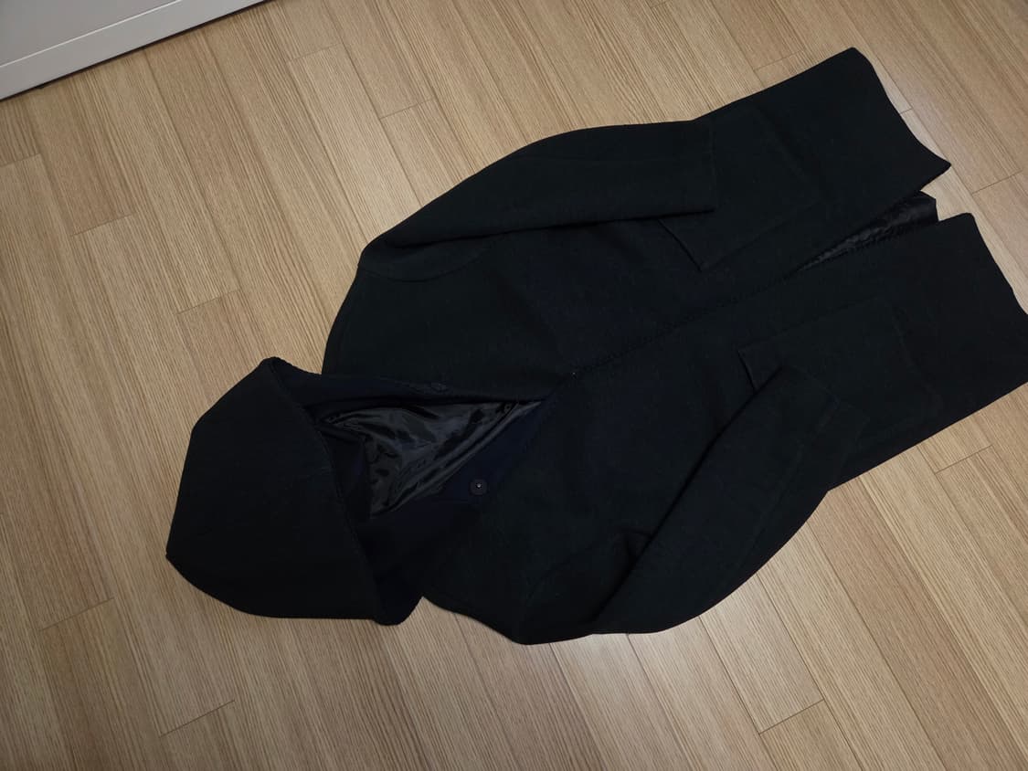 시스템 옴므  간절기 후드 코트 상품이미지7